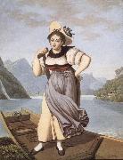 Elisabeth Grossmann,La Beautiful Bateliere of Brienz, Gabriel Lory fils
